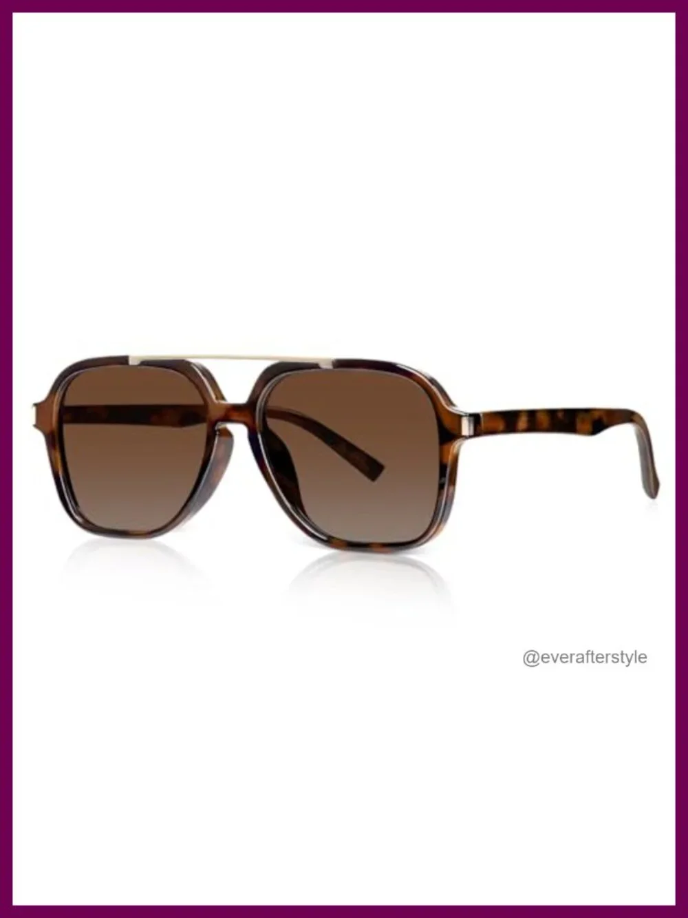 Vintage Retro Aviator Sunglasses Women UV400 Protection Lightweight